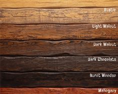 the different types of wood that are used to make wallpapers and flooring