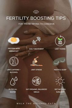 Vitamins For Women Trying To Conceive, Fertility Tips For Women, Female Fertility Diet, Stuff To Help You Get Pregnant, Fertility Boosting Foods For Women, How To Boost Your Fertility, Natural Remedies To Increase Fertility, Things To Help With Fertility, Women Fertility Tips