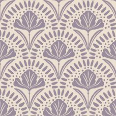 an abstract floral design in grey and white