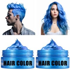 PRICES MAY VARY. Easy-to-apply cream texture: Our blue temporary hair color cream is designed for effortless application and even coverage, ensuring a smooth and seamless transformation. 2-pack for double the fun: Enjoy twice the experience with our 2-pack offer, perfect for experimenting with friends, family, or simply having a backup for your next hair adventure. Safe and gentle formula: Our high-quality, non-toxic formula is gentle on your hair and scalp, ensuring a worry-free coloring experi Grey Goo, Hair Color Wax, Cream Texture, Hair Color Cream, Temporary Hair Color, Color Spray, Hair Wax, Dyed Hair, Movies And Tv Shows