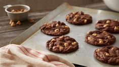 Top 10 Christmas Cookie Recipes | Hersheyland Peanut Butter Chip Recipes, Peanut Butter Chip Cookies, Reese's Chocolate, Chewy Chocolate Cookies, Cookie Recipes Unique, Peanut Butter Chocolate Chip Cookies, Chocolate Peanut Butter Cookies, Low Carb Cookies, Chocolate Cookie Recipes