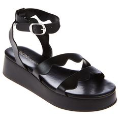 BCBGeneration Faye Platform Sandal Experience relaxed style and comfort with this stand-out slip-on platform sandal. A banded upper, cozy padded memory foam footbed, platform wedge base, and durable sole with a rubber-like grip make this slide a warm-weather essential. Fashion Shoes Sandals, What A Girl Wants, Blue Crush, Summer Romance, Platform Wedge, Platform Wedges, Relaxed Style, Platform Sandals, Black Sandals