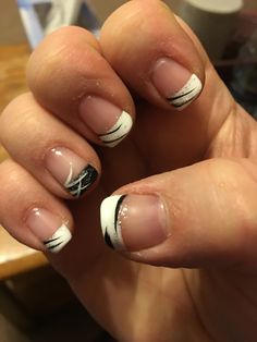 Nail Samples, Tape Nail Art, French Designs, Hard Gel Nails, French Manicure Designs, Manicure Nail Designs