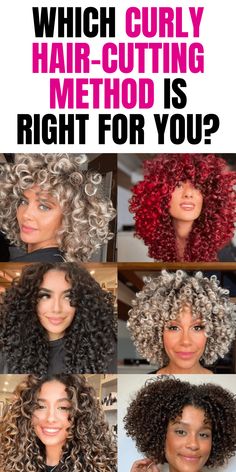 Explore the various curly hair-cutting methods to find the right one for your curl pattern and preferences. From dry cutting to deva cutting, discover the techniques that optimize your curls while maintaining hair health. Achieve the perfect curly cut that showcases your natural texture and enhances your overall look. Cado Cut Curly Hair, Different Curl Types, Homemade Hair Mask, Different Curls