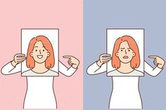 Woman Demonstrates Poster with Positive and Minimal Drawing, Minimal Drawings, Positive And Negative, Negative Emotions, Graphic Design Branding, Design Branding, Branding Design, Clip Art, Branding