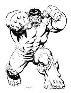 the incredible hulk coloring pages for kids to print out and color on with their own hands