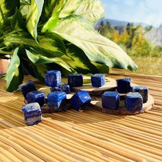 💚Lapis Lazuli - Stone of Wisdom, Truth & Inner VisionTumbled Cube Benefits: The square shape of a crystal cube symbolizes stability, structure, and grounding energy, enhancing its properties of manifestation and organization. 💚Lapis Lazuli enhances spiritual growth, inner vision, and insight, promoting clarity and self-awareness. 💚 It stimulates the mind, encouraging intellectual exploration, creativity, and critical thinking. 💚Lapis Lazuli is believed to aid in communication and expression, promoting effective communication skills and harmonious relationships. 💚Lapis Lazuli is associated with the Third Eye chakra, supporting intuition, spiritual awareness, and accessing higher consciousness. Size *All sizes are approximate. *Each one of a kind crystal will vary slightly.Tumbled Cube Effective Communication Skills, Sound Meditation, Higher Consciousness, Lapis Lazuli Stone, Energy Work, Spiritual Awareness, Third Eye Chakra, Tumbled Stones