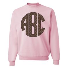 Monogrammed 'Designer LV Pattern' Big Print Crewneck Sweatshirt Casual Long Sleeve Monogram Sweatshirt, Casual Long Sleeve Sweatshirt With Monogram Print, Casual Monogram Print Sweatshirt For Winter, Casual Monogram Print Sweater For Fall, Trendy Cotton Tops With Monogram Print, Fall Crew Neck Sweatshirt With Monogram Print, Logo Print Sweater For Winter Loungewear, Cotton Monogram Print Top For Fall, Trendy Crew Neck Sweater With Logo Print