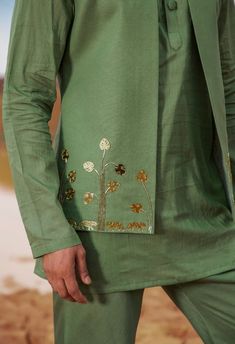 By Runit Gupta Mens Kurta Designs, Mens Kurta, Trendy Dress Outfits, Dresses Indian, Trendy Dress, A Jacket, Men Shirts, Designer Dresses Indian, Indian Wedding Dress