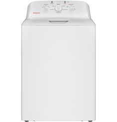 a white dishwasher sitting on top of a washer dryer in front of a white background