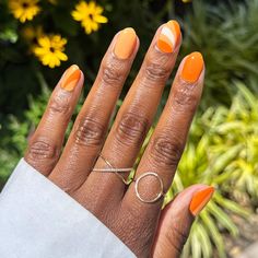 Make waves with these gel nail strips. Drenched in two shades of vibrant orange this flattering nail color compliments every skin tone. Plus, the wavy stripe detail offers an undeniable retro feel that will make your heart swell with love. If you’re looking for a go-with-the-flow vibe, this set is for you. AF pro tip: pair with Sunset Orange so you’re glowing from head to hand. DIY friendly Made from real, semi-baked gel Multiple layers of foil, glitter, and color Easy application & easy removal Color Compliments, Sunset Waves, Gel Nail Strips, Gel Nail Kit, Beachy Vibes, Gel Top Coat, Sunset Orange, Make Waves, Nail Art Kit