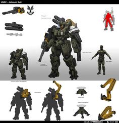 HALO - Theo Stylianides Halo Legends Prototype, Unsc Halo, Halo Ships, Halo Wars, Armor Suit