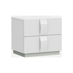 Clean sleek lines and ample storage space are showcased in this quality contemporary nightstand. A modern geometric design and self-close drawers complete this two drawer high gloss white nightstand. This beautiful nightstand is a great addition to the bedroom in your home. Matching bedroom furniture is available. Size: 24 x 55. Matching Bedroom Furniture, Contemporary Nightstand, White Nightstand, High Gloss White, Modern Living, Storage Space, Geometric Design, High Gloss, Bedroom Furniture