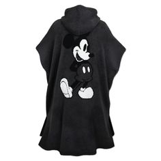 Envelop yourself in the comfort and warmth of The Cozy. Crafted from Barefoot Dreams' signature CozyChic Knit, this snuggly hooded poncho features Mickey Mouse striking a classic pose on the back. On the front of this wearable blanket is a Mickey icon patch and embroidered Mickey Mouse ''signature.'' With a slouchy hood and generous front pocket, it is the perfect thing to come home to after work, curl up in on a lazy weekend or kick back in on a breezy evening in the backyard. Disney Gift Card, New Mickey Mouse, Lazy Weekend, Disney Gift, Hooded Poncho, Disney Shop, Bare Necessities, Red Hood, Wearable Blanket