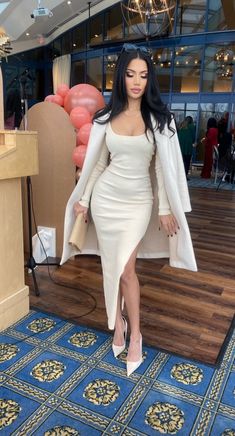 Vestido Blanco Aesthetic, Prom Dresses Black Girls Slay, Prom Dresses Black, Fasion Outfits, Glam Outfit, Youth Clothing, Stylish Work Outfits, Elegantes Outfit