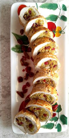 a white plate topped with lots of food