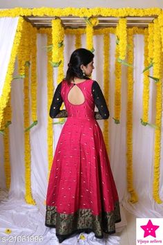 Long Frocks For Girls, Simple Frock, Frocks Design, Frock For Women