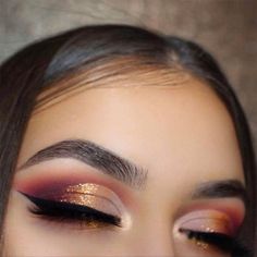 Darker Makeup, Drag Make-up, Make Up Inspiration, Cut Crease Makeup, Makeup Eye Looks, Fall Makeup, Makeup Goals, Cut Crease, Smokey Eye Makeup