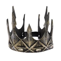 Features: Size:50*14.5cm/19.68*5.7 inch. Made of quality PU foam material, lightweight, soft and comfortable to wear. Fits most adults and teens. Special design and unique Style,Cute and Fashion Crown. Adult Men King Crown gives you a regal look, makes you revisit historical memory and feel the changes of the times. Best men's crown for costume and shows. Medieval king's crown design gives you a regal feeling, reliving the memory of history and feeling the changes of times. End with adjustable b Medieval Crown, Royal Costume, Medieval Cosplay, King Costume, Knight Costume, Royal Crowns, King Crown, Vintage Witch, Kings Crown