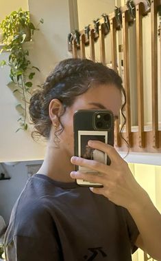 Aesthetic Dutch Braids, Low Double Buns Hairstyle Curly Hair, Wavy Braid Hairstyles, Classy Dinner Hairstyles, Two Low Braids Hairstyle, Prom Hair Bun Low, Curly Bun With Braids, How To Dutch Braid Curly Hair, Dutch Braid Bun Hairstyles