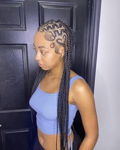 pintrest @diorrdxll Natural Hair Woman, Pretty Braided Hairstyles