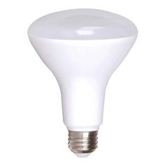 a white light bulb is shown on a white background with clipping for the image