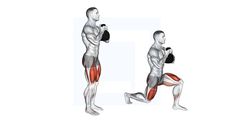 an image of a man doing squats with dumbbells on his chest and back