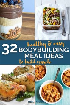 healthy and easy bodybuilding meal ideas to build muscle