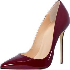 Pumps Heels Stilettos, Patent Leather Heels, Heel Pumps, Stiletto Heel, Stiletto Heels, Patent Leather, Fashion Forward, Heel Height, Pumps