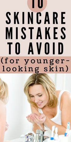 Want to keep your skin looking youthful and radiant? Discover these 10 skincare mistakes that could be aging you prematurely and learn how to fix them. Are you guilty of mistake #4? I was! From skipping sunscreen to ignoring ingredient labels, these common errors can sabotage your glow. Revamp your skincare routine with expert tips and product recommendations designed to promote a healthy, youthful complexion. Embrace clean beauty practices and take control of your skin's future. Click to read more and unlock the secrets to ageless beauty! | Non-Toxic Anti-Aging Skincare-40s and beyond | Glowing Skin Tips | #SkincareMistakes #YouthfulSkin #BeautyHacks Glowing Skin Tips, Skincare Mistakes, Skincare Habits