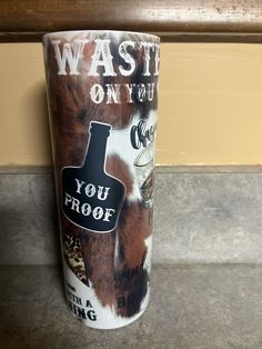 If you love Morgan Wallen and tumblers this cup is for you! It is a stainless steel 20 oz skinny tumbler! All of your favorite Morgan Wallen songs are on it along with cow print for cow lovers! This cup is sublimated leaving no rough surfaces and a perfect design! Morgan Wallen Songs, Morgan Wallen Tumbler, Morgan Wallen, Cow Print, Drinkware, Barware, Cow, Tumbler, Mural