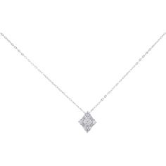 Platinum Pendant with 0.50 Carat Diamond - Timeless Elegance Necklace Platinum Pendant, Quiet Confidence, Platinum Chain, Brilliant Diamond, Estate Jewelry, Diamond Pendant, The Star, Timeless Beauty, Types Of Metal