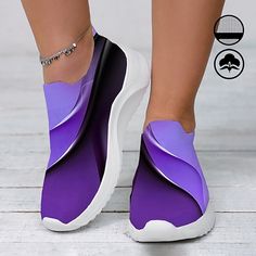 Category:Slip-Ons,Sneakers; Upper Materials:Tissage Volant; Season:Spring   Fall,Winter,Fall,Summer,Spring; Heel Type:Flat Heel; Gender:Women's; Toe Shape:Closed Toe,Round Toe; Style:Casual,Fashion; Heel Height(inch):1-2; Outsole Materials:EVA; Occasion:Outdoor,Daily; Closure Type:Loafer; Pattern:Color Block,Geometric; Listing Date:10/27/2023; 2024 Trends:Plus Size,Print Shoes,Flyknit Shoes Spring Sports Breathable Slip-ons, Spring Breathable Sports Slip-ons, Spring Breathable Slip-ons For Sports, Comfortable Purple Summer Sneakers, Casual Non-slip Purple Sneakers, Casual Purple Non-slip Sneakers, Trendy Breathable Slip-on Sneakers For Summer, Purple Casual Slip-on Sneakers, Purple Breathable Slip-on Sneakers