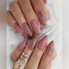 Mauve Nails, Easy Nails, Pink Nail Polish