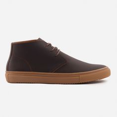 A perfect pair. With the Toledo Chukka Sneakers in robust pull-up leather, you get the best of what a chukka boot and a sneaker have to offer. The wide, almost sculptural quarters and ankle-length shaft of the chukka pair beautifully with the resilient rubber soles and relaxed appeal of sneakers. Wear them with shorts, jeans, and your more casual pants for a dynamic look that sets you apart from the crowd. This product is made from robust pull-up leather sourced from a Gold-Rated tannery based in Arzignano, Italy. Being the highest level of recognition awarded by the Leather Working Group, a Gold rating signifies the leather manufacturer meets the most stringent criteria and demonstrates a strong commitment to mitigating its environmental impact. Casual Low-top Chukka Boots With Leather Sole, Brown Mid-top Boots With Contrast Sole, Brown High-top Desert Boots With Textured Sole, Casual Brown Boots With Abzorb Midsole, Brown Low-top Chukka Boots With Textured Sole, Casual Leather Chukka Boots With Contrast Sole, High-top Leather Desert Boots With Contrast Sole, Leather High-top Desert Boots For Streetwear, Brown Mid-top Boots With Rubber Sole