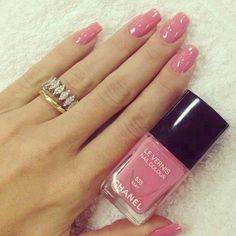 chanel 545 may Chanel Nails, Bohol, Pink Nail, Manicure Y Pedicure, Nail It, Gorgeous Nails, Nail Polish Colors, Love Nails, Nail Color