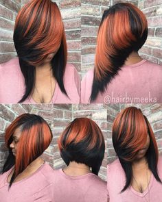 Stacked Layered Bob, Quickweave Hairstyles, Sew In Bob Hairstyles, Human Hair Crochet Braids, Blond Bob, Shaved Hair Designs, Weave Ponytail Hairstyles, Short Sassy Hair