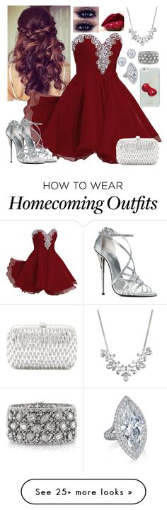 "| homecoming 2015 |" by celeb-outs on Polyvore featuring Kate Spade, Santi, Kobelli, Mark Broumand and Givenchy Prom Dress Pretty, Red Hoco, Burgundy Prom, Homecoming Ideas, Short Homecoming Dresses, Mark Broumand, Homecoming Outfits, Hoco Dress, Burgundy Prom Dress