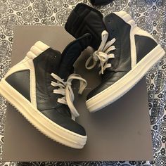 Kid Sneakers Rick Owens Shoes, Kids Sneakers, Designer Sneakers, Rick Owens, Kid Shoes, Kids Shoes, Kids Shop, Shoes Sneakers, Sneakers