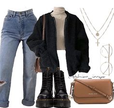 Lv Bags, Mode Inspo, Outfits Casual, Mode Vintage, Mode Inspiration, Lookbook Outfits, Teen Fashion Outfits, Polyvore Outfits, Looks Vintage