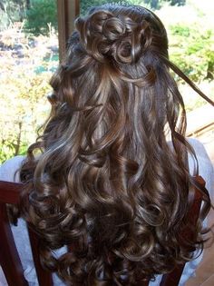 Voluminous Hairstyles, Sweet 16 Hairstyles, Ballroom Hair, Matric Dance, Prom Ideas, Hair Colours, Pretty Hair, Hair Inspo Color