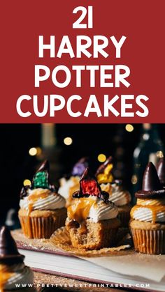 harry potter cupcakes