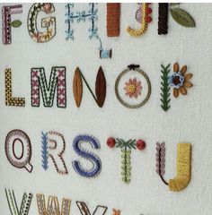 the alphabet is made up of different types of letters