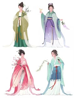 (99+) Tumblr Chinese Outfits Traditional, Chinese Clothing Traditional, Chinese Traditional Clothing, Old Fashion Dresses, History Fashion, Chinese Hanfu, Fashion Design Sketches