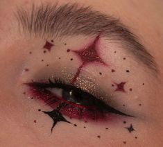 Cute Eye Makeup, Swag Makeup, Ethereal Makeup, Dope Makeup, Eye Makeup Designs, Edgy Makeup, Creative Eye Makeup