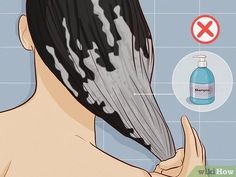 How to Glue Hair Extensions (with Pictures) - wikiHow Bleaching Black Hair, Senior Crafts, Hair Dye Brush, Purple Shampoo And Conditioner, Bleaching Your Hair, Womens Hair