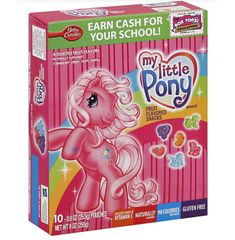 a box of my little pony gums