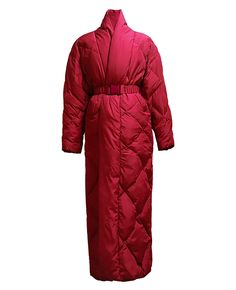 Stay warm and stylish this winter with our women's maxi down coat. With a cozy shawl collar and a belted waist, this coat will flatter your figure while keeping you toasty. The maxi length adds a touch of elegance to any outfit. Don't let the cold weather stop you from looking your best! ●Shawl collar ●Front belt closure ●Lined●Fill 80% white duck down, 10% feather, Polyester●Machine wash, tumble dry ★★Please advise your Height and Weight, I will make sure you choose the right size. Cozy Shawl, Long Down Coat, Puffy Coat, Down Puffer Coat, White Duck, Down Feather, White Ducks, Women Maxi, Winter Coats Women