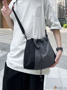 Bird in Bag - Versatile Shoulder Bag for Everyday Essentials Casual Portable Gray Shoulder Bag, Casual Gray Portable Shoulder Bag, Casual Gray Shoulder Bag, Gray Portable Shoulder Bag For Everyday, Everyday Portable Gray Shoulder Bag, Gray Everyday Portable Shoulder Bag, Casual Outdoor Bucket Bag Tote, Casual Bucket Shoulder Bag For Outdoor, Black Bucket Bag Suitable As Gift