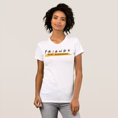 T-shirt design features the FRIENDS™ Reunion logo. The Reunion, Friends Tv, Tshirt Designs